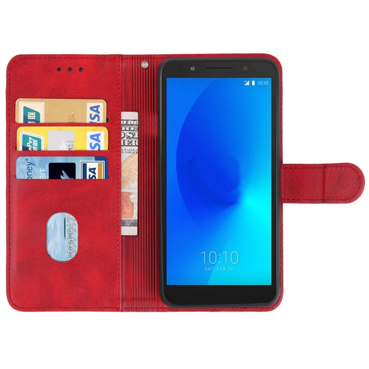 Leather Phone Case For Alcatel 1x