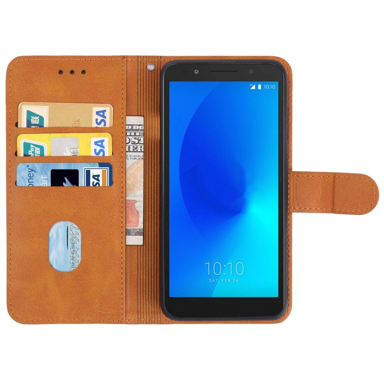 Leather Phone Case For Alcatel 1x