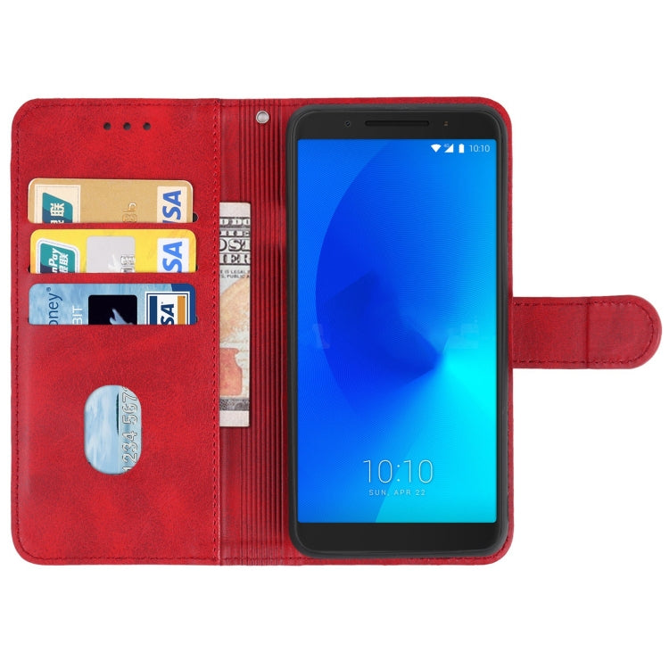 Leather Phone Case For Alcatel 3 2018
