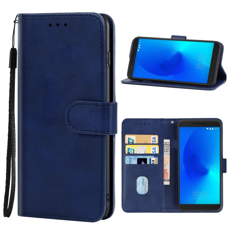 Leather Phone Case For Alcatel 3 2018