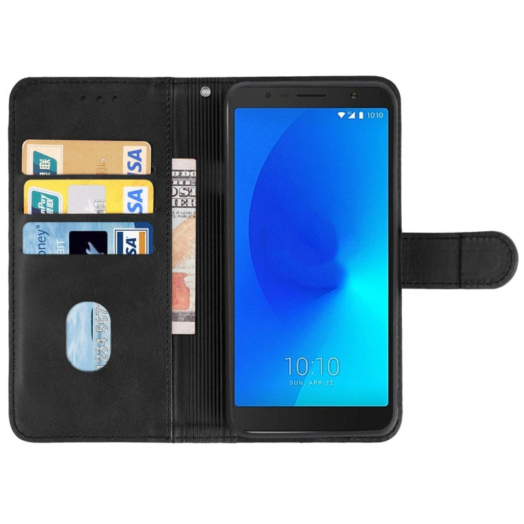 Leather Phone Case For Alcatel 3C 2018