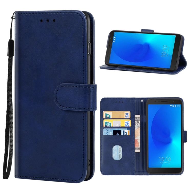 Leather Phone Case For Alcatel 3C 2018