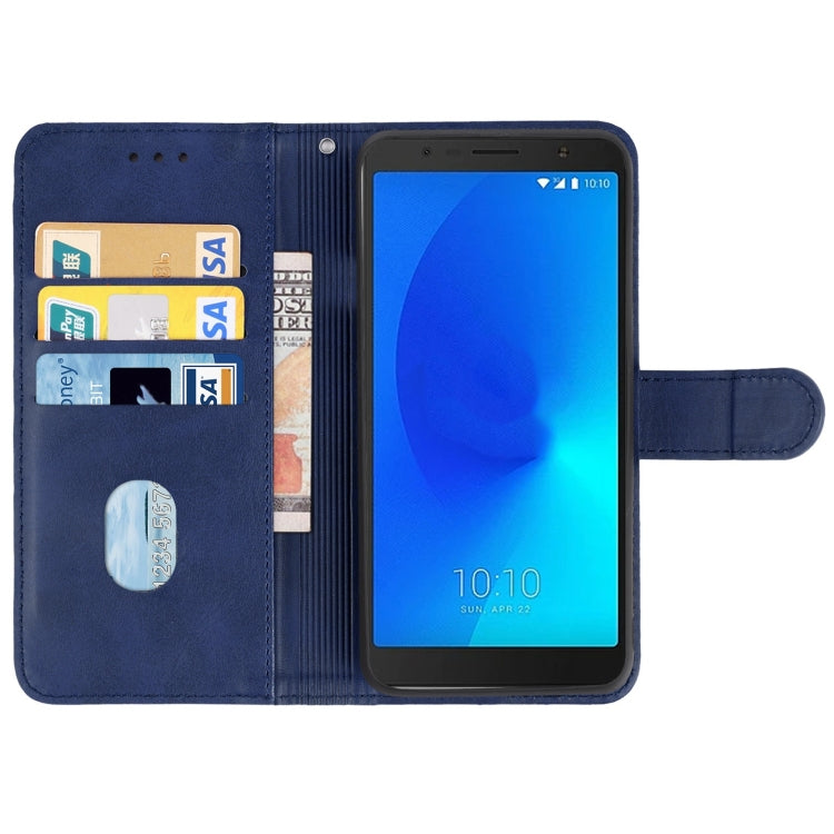 Leather Phone Case For Alcatel 3C 2018