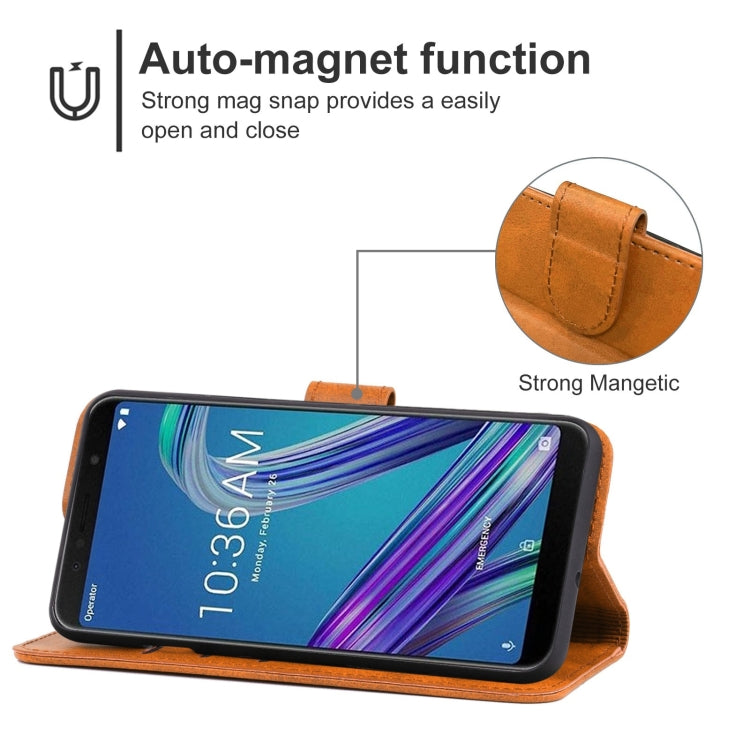 Leather Phone Case For Asus Zenfone Max Pro ZB602KL