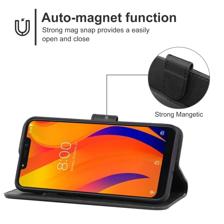Leather Phone Case For BQ Vsmart Joy 1 Plus