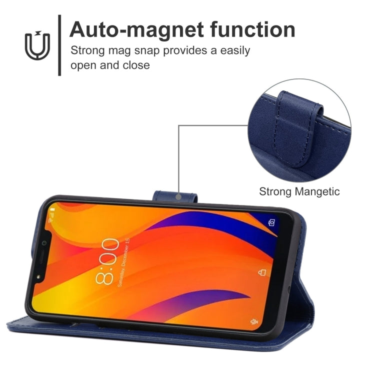 Leather Phone Case For BQ Vsmart Joy 1 Plus