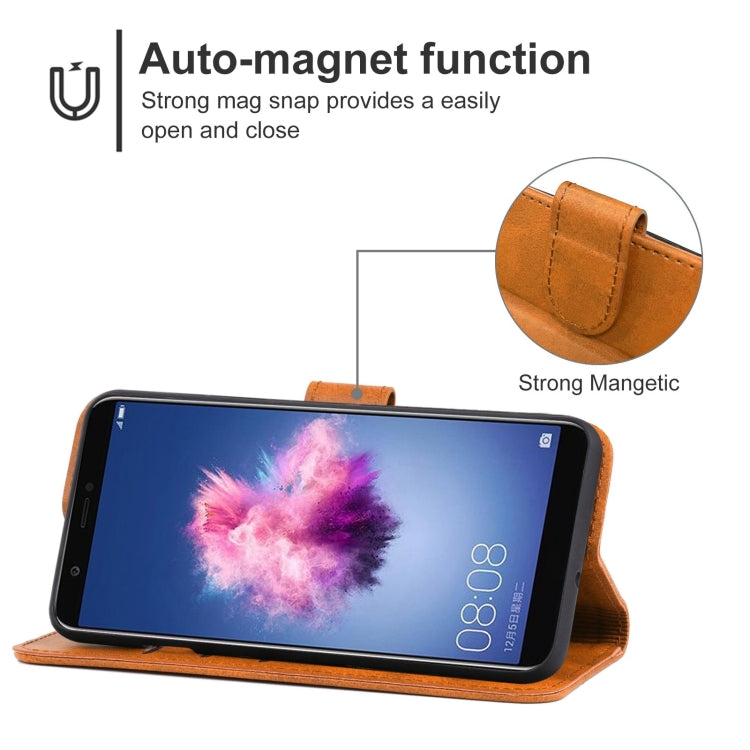 Leather Phone Case For Honor 7S
