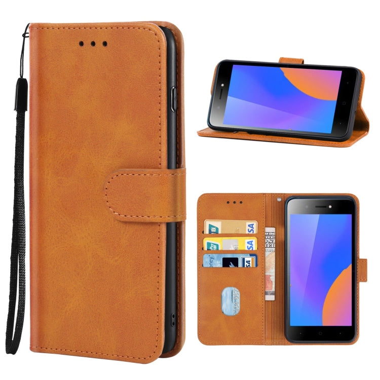 Leather Phone Case For Infinix Itel A35