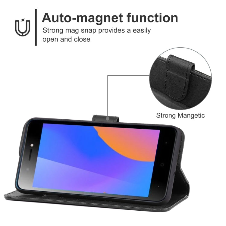 Leather Phone Case For Infinix Itel A35