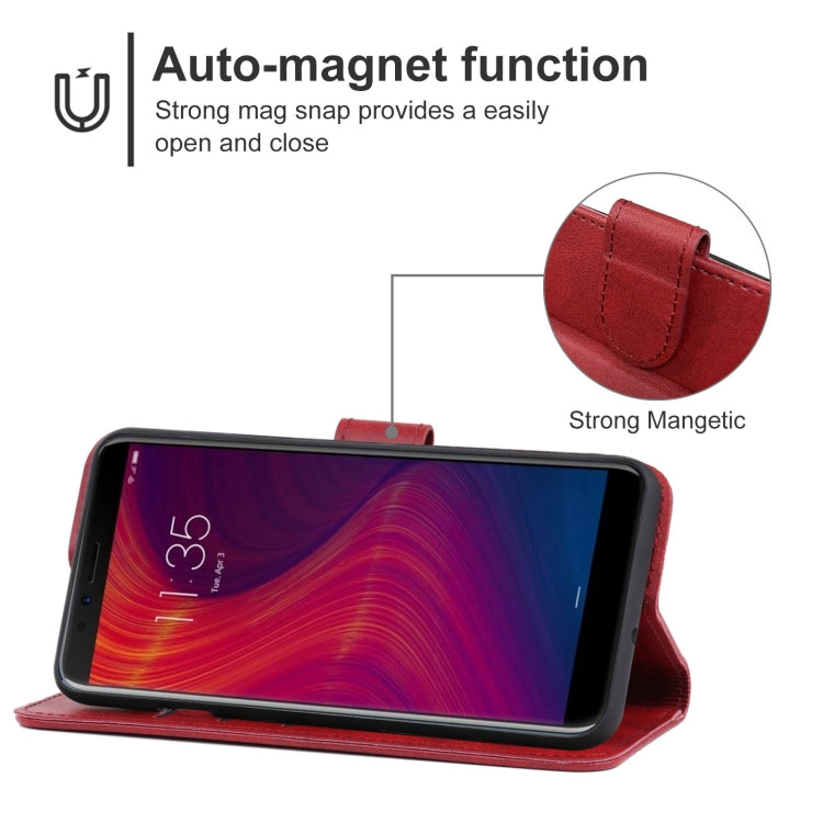 Leather Phone Case For Lenovo K5 Play
