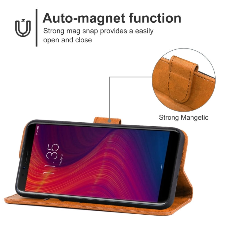 Leather Phone Case For Lenovo K5 Play