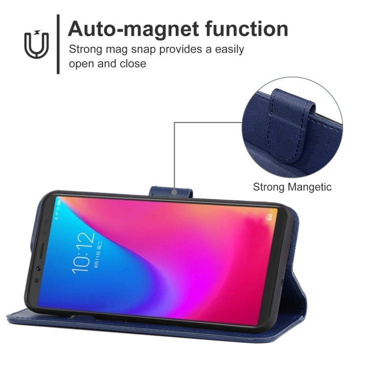 Leather Phone Case For Lenovo K5 Pro
