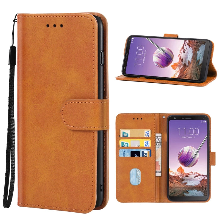 Leather Phone Case For LG Q Stylo 4