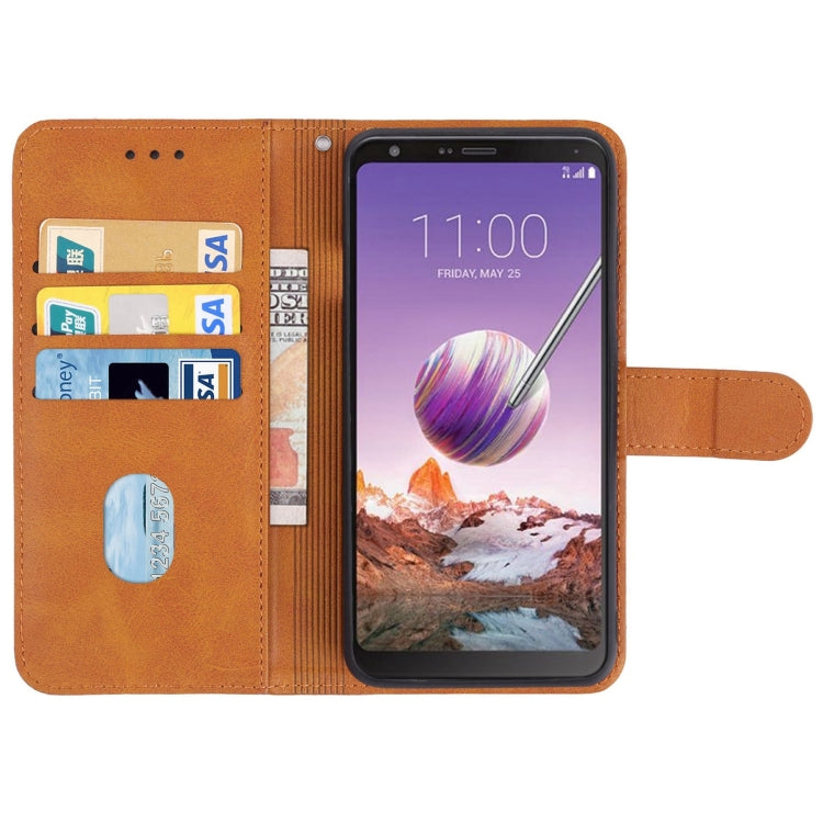 Leather Phone Case For LG Q Stylo 4