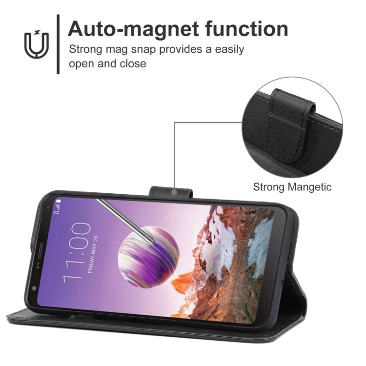 Leather Phone Case For LG Q Stylo 4