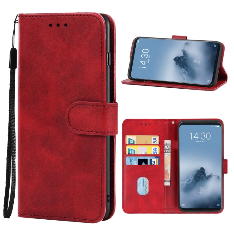 Leather Phone Case For Meizu 16 Plus