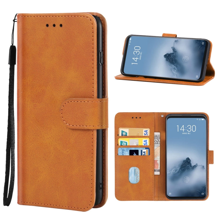 Leather Phone Case For Meizu 16 Plus