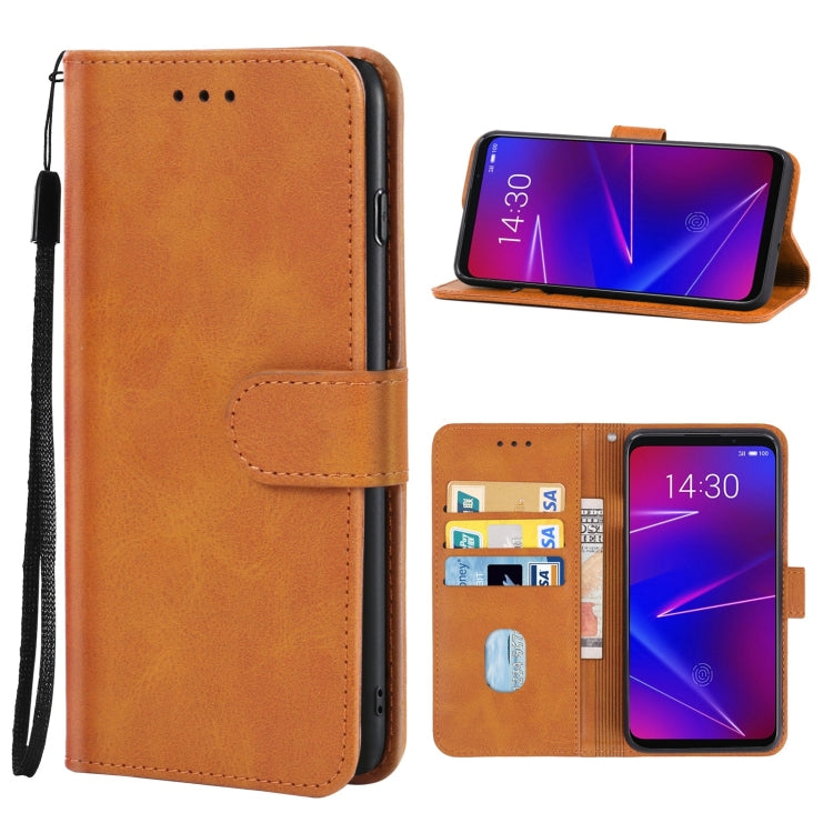 Leather Phone Case For Meizu 16X