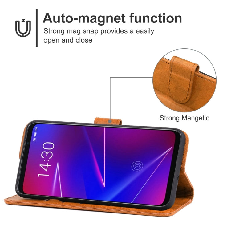 Leather Phone Case For Meizu 16X