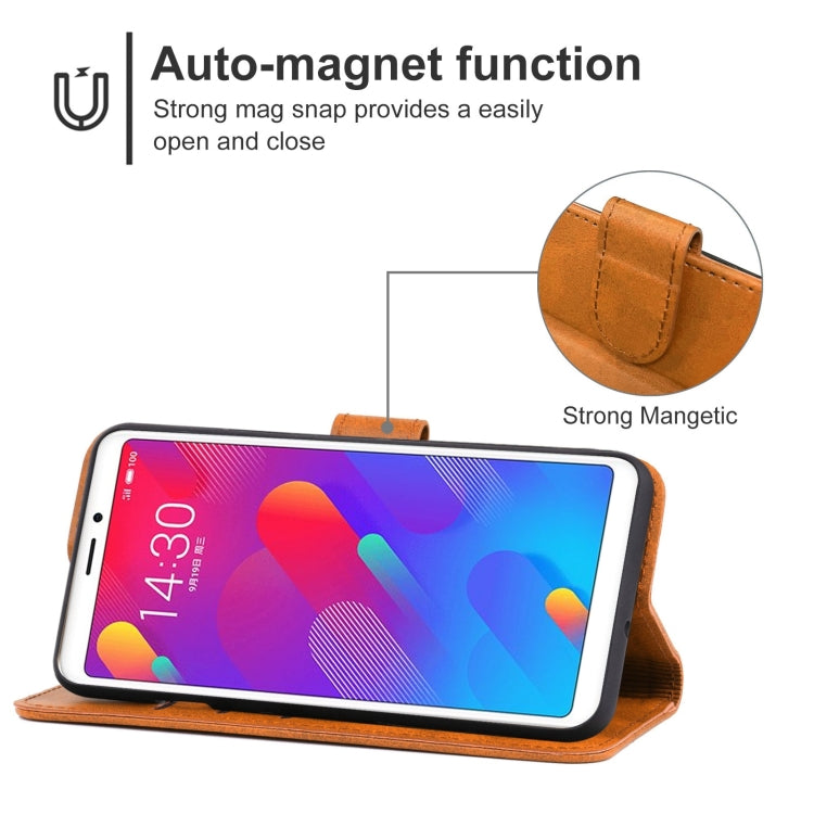 Leather Phone Case For Meizu V8