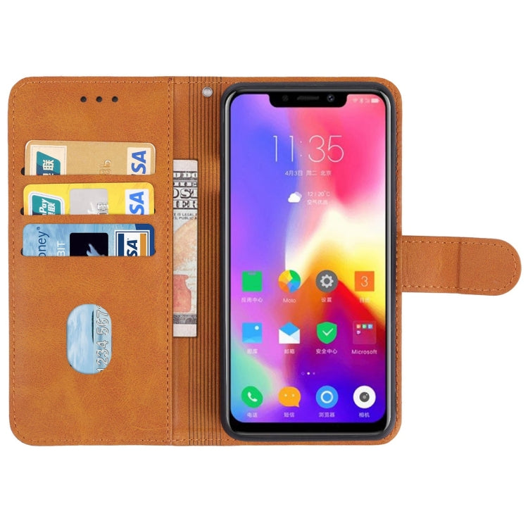 Leather Phone Case For Motorola Moto P30