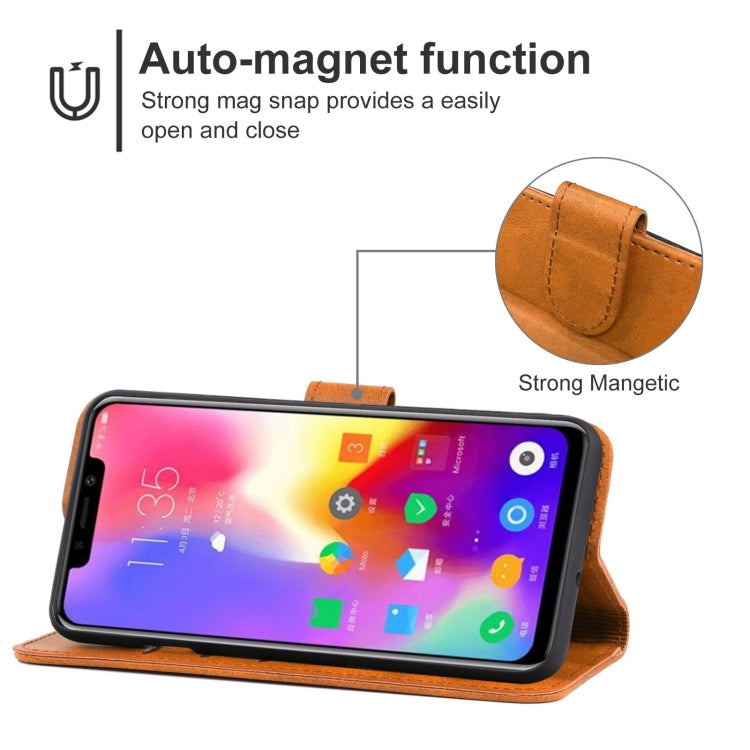 Leather Phone Case For Motorola Moto P30