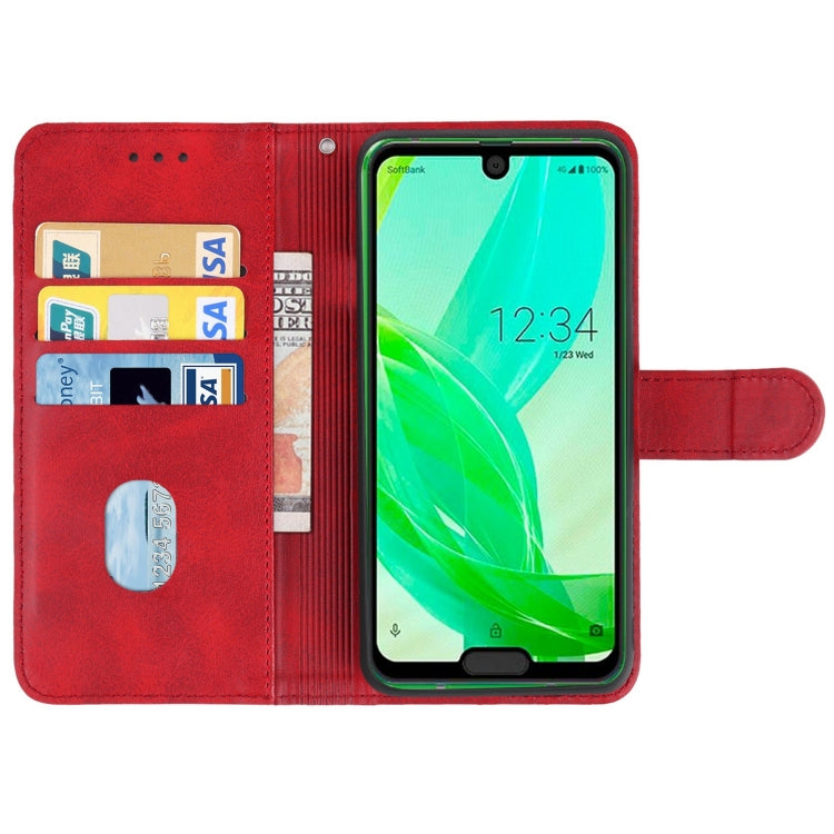 Leather Phone Case For Sharp Aquos R2