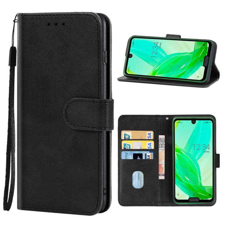 Leather Phone Case For Sharp Aquos R2
