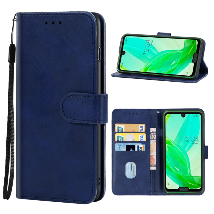 Leather Phone Case For Sharp Aquos R2