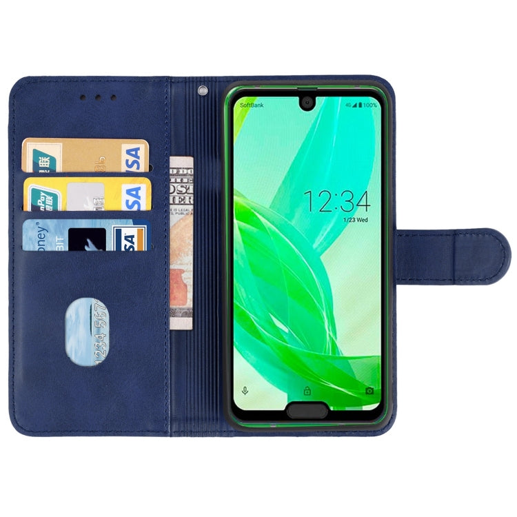 Leather Phone Case For Sharp Aquos R2