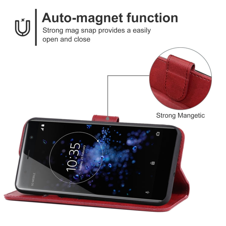 Leather Phone Case For Sony Xperia XZ2 Premium