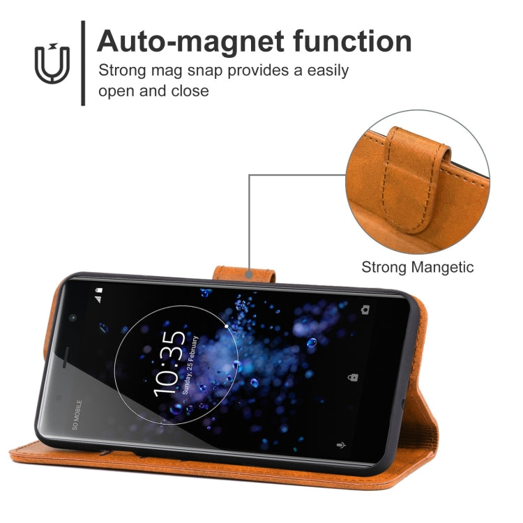 Leather Phone Case For Sony Xperia XZ2 Premium