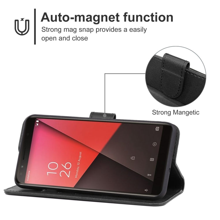 Leather Phone Case For Vodafone Smart N9