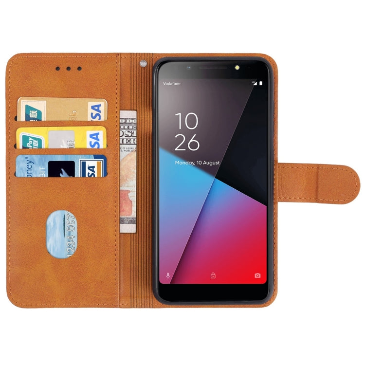 Leather Phone Case For Vodafone Smart N9 Lite