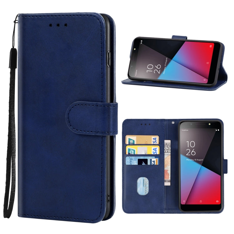 Leather Phone Case For Vodafone Smart N9 Lite