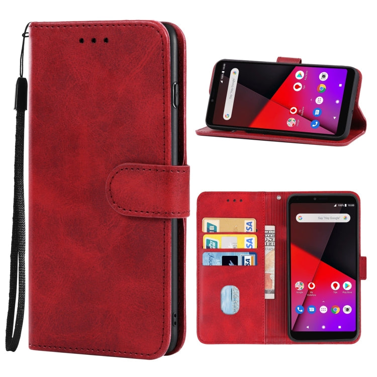 Leather Phone Case For Vodafone Smart X9