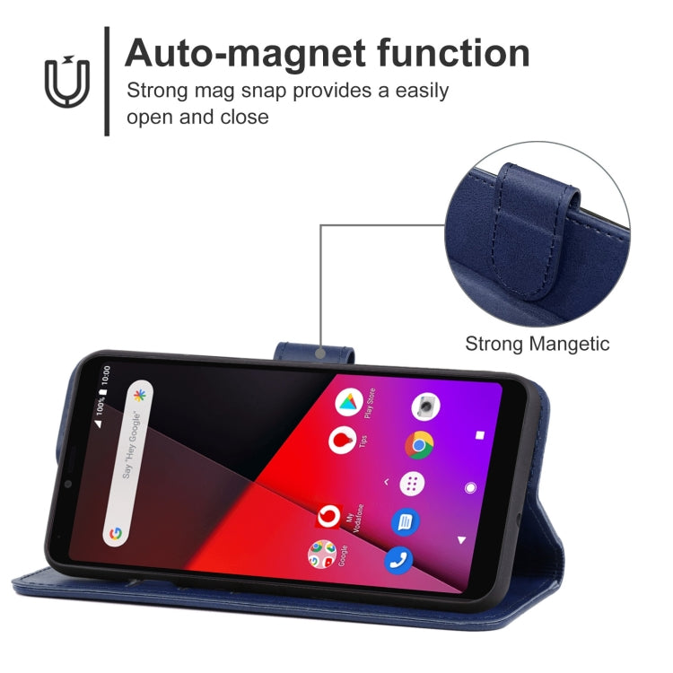 Leather Phone Case For Vodafone Smart X9