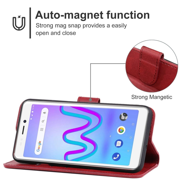 Leather Phone Case For Wiko Jerry 3