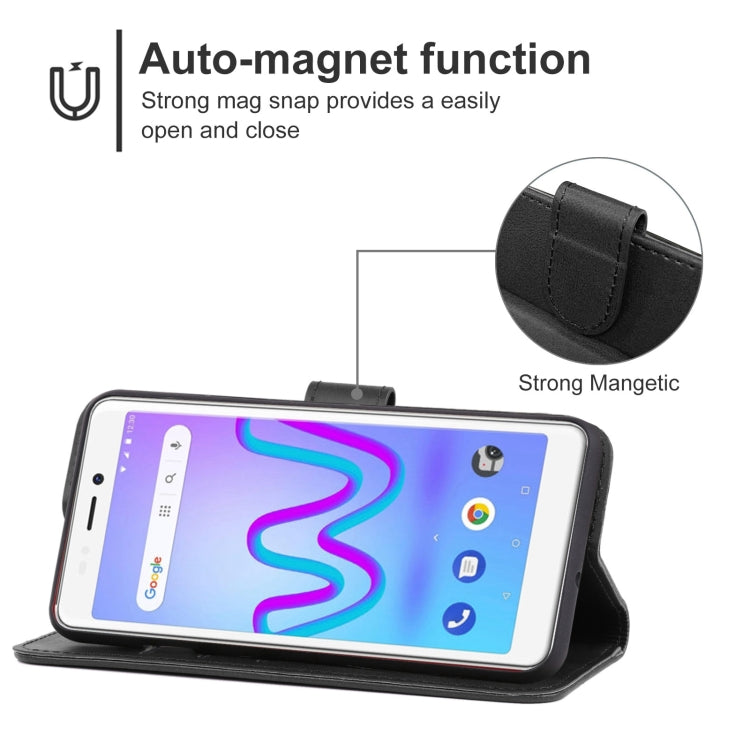 Leather Phone Case For Wiko Jerry 3