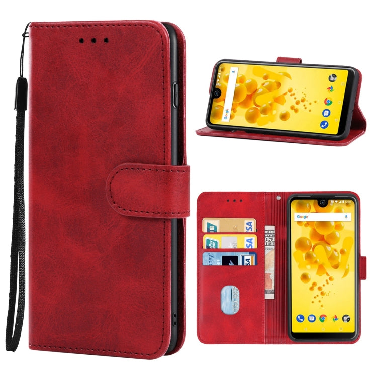 Leather Phone Case For Wiko View 2