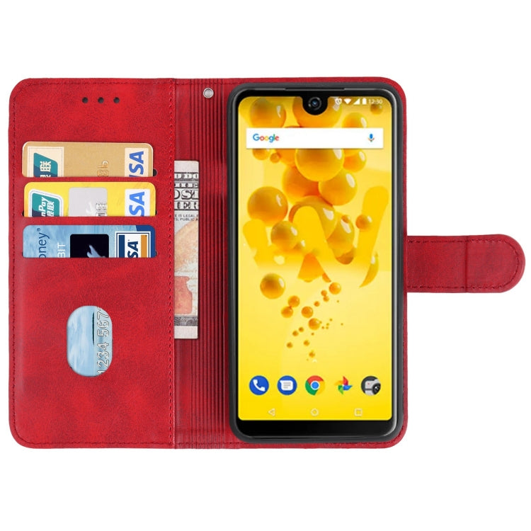 Leather Phone Case For Wiko View 2
