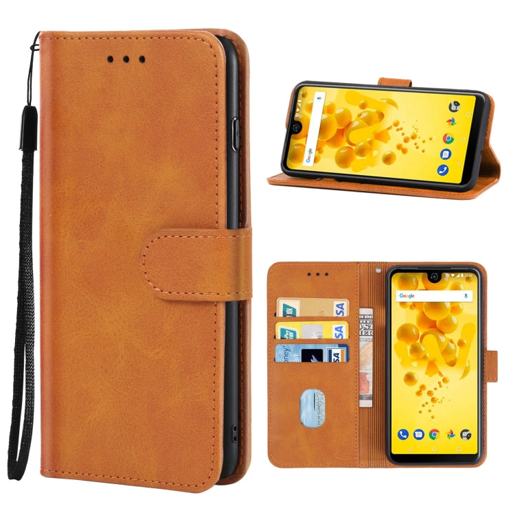 Leather Phone Case For Wiko View 2
