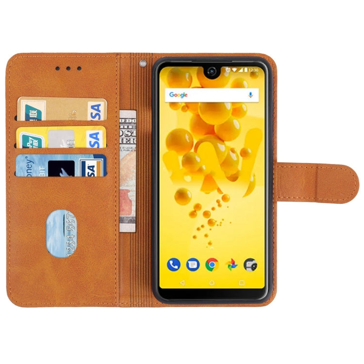 Leather Phone Case For Wiko View 2