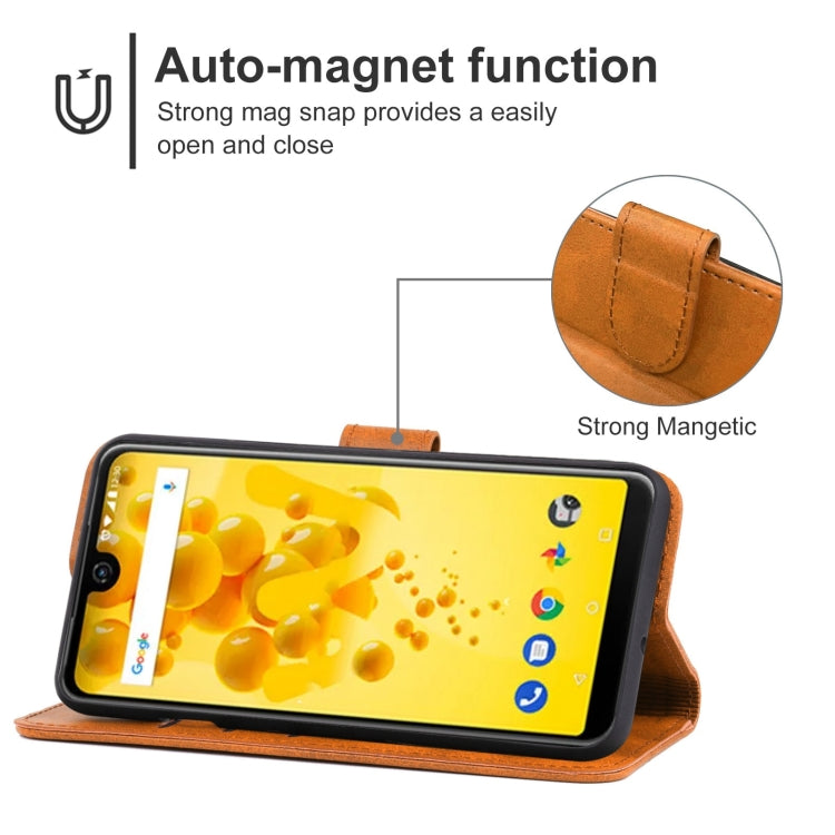 Leather Phone Case For Wiko View 2