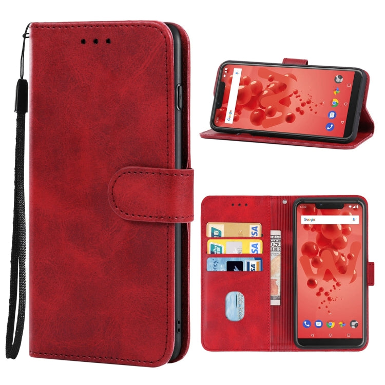 Leather Phone Case For Wiko View 2 Plus