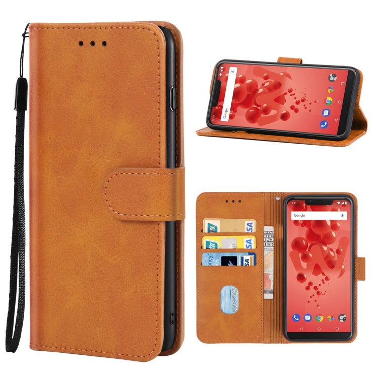 Leather Phone Case For Wiko View 2 Plus