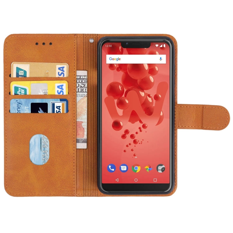 Leather Phone Case For Wiko View 2 Plus