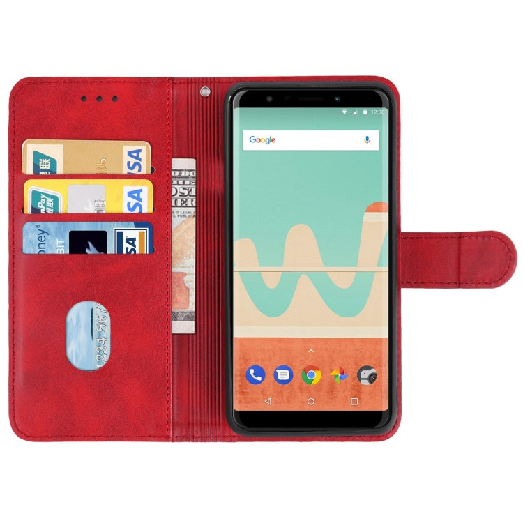 Leather Phone Case For Wiko View Go