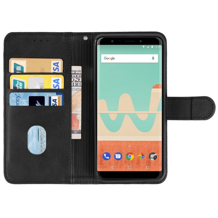Leather Phone Case For Wiko View Go