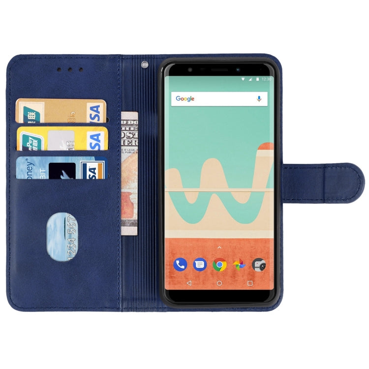 Leather Phone Case For Wiko View Go